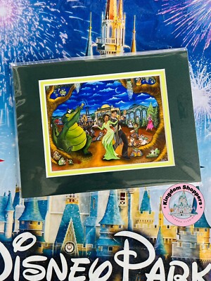 Disney Parks Princess Tiana Bayou Adventure By Varion Laurent Mini Print 6x8 