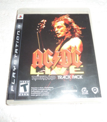 PS3 Guitar Hero Rock Band - AC/DC Live track pack- Sony PlayStation 3 ...