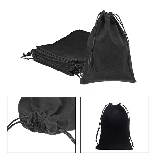 Leuchtturm Borsa Per Monete In Velluto – Piccola, Blu, Con Cordino – Portamonete Portagioie - 2