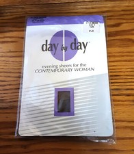 NOS NIP Vintage 1980S-90S Day by Day Supersheer Pantyhose   Taupe, Size C Canada