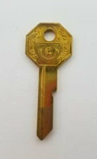 Vintage OSCO Key Blank for Chevy Pontiac Buick Cadillac Oldsmobile H098C