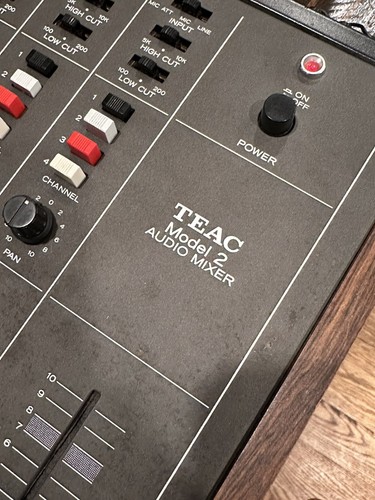 TEAC Model 2 Audio Mixer 6 Channel Analog Mixer - Powers On (As Is) - Picture 2 of 22