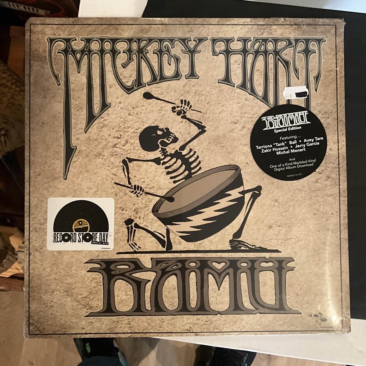 MICKEY HART Grateful Dead Ramu RSD 2018 MARBLED 2 LP Brand