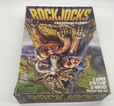 Rock Jocks Stretch Cliffhanger Board Game Milton Bradley 1994