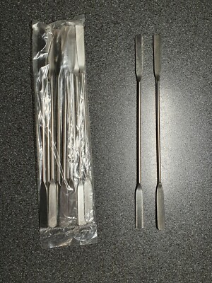 Spatel Laborspatel Doppelspatel Edelstahl 21cm Apotheke Satz10