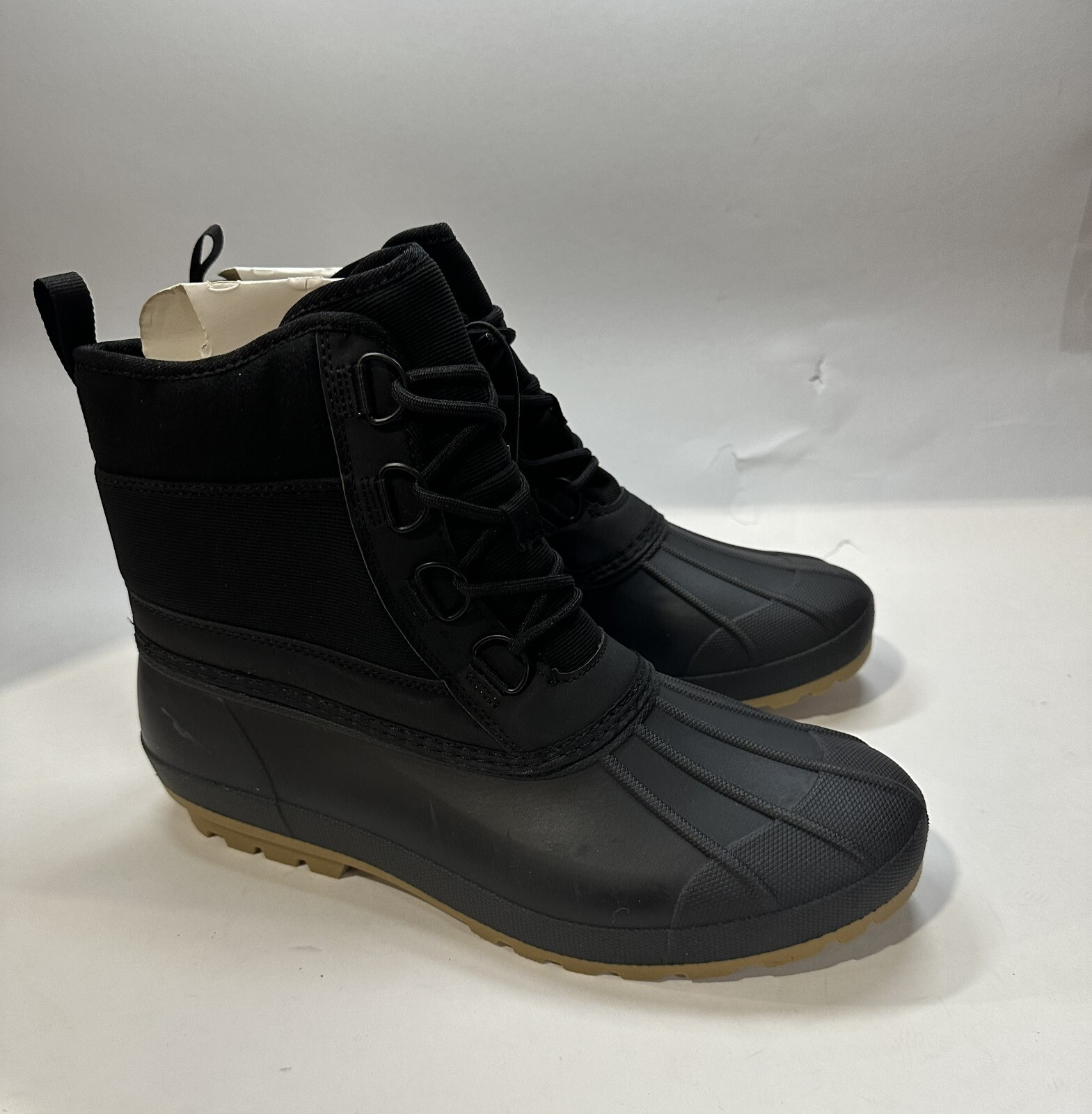 Women's Tiffy Waterproof Duck Boots Universal Thread Black 12 eBay