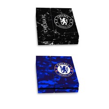 OFFICIAL CHELSEA FOOTBALL CLUB MIXED LOGO VINYL SKIN DECAL FOR SONY PS4 CONSOLE