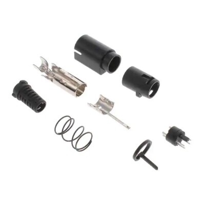 Kycon KMDLA-4P Circular DIN Connectors 4P SNAP N LOCK PLUG ASSEMBLY (10 Count)