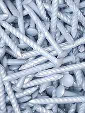 75mm GALVANISED TWIST THREAD DRIVE SCREW NAILS 3" CORRUGATED ROOFING   Pack 100.