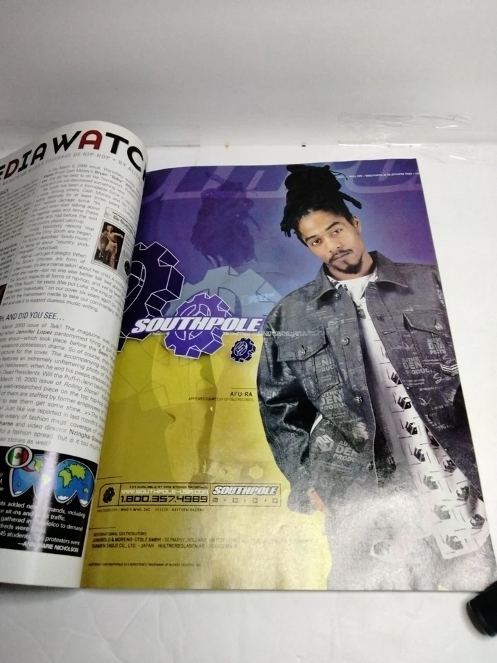 The Source Magazine, May 2000, Issue No. 128, Big Pun, Hip-Hop Memorabilia, Rap - Image 2 of 4