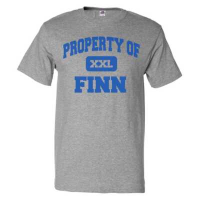 Property of Finn T shirt Funny Tee