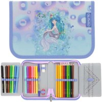 Herlitz SchüLeretui Mystic Mermaid Federmappe Federtasche Meerjungfrau GefüLlt