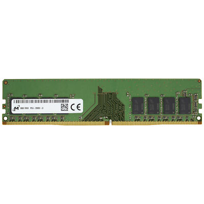 Micron 8GB DDR4 2666 MHz PC4-21300 DIMM 288-Pin 1Rx8 Desktop