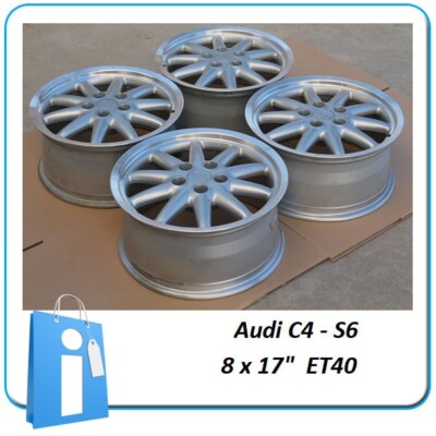 Original Audi Bolero 100 C4 S6 Plus 8 X 17'' ET40 Ronal 4A0601025M S4 S8