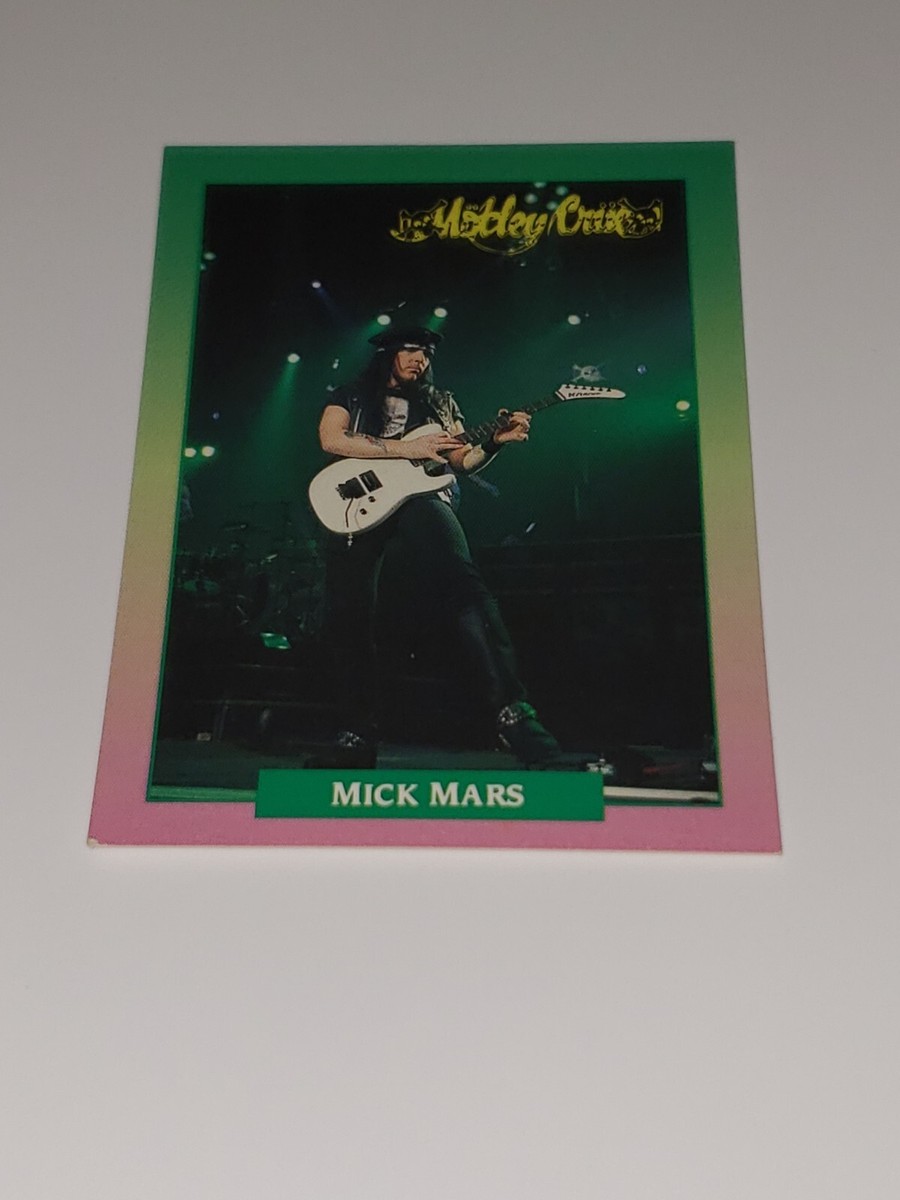 1991 Brockum RockCards #99 Mick Mars Motley Crue Rock Hair Metal