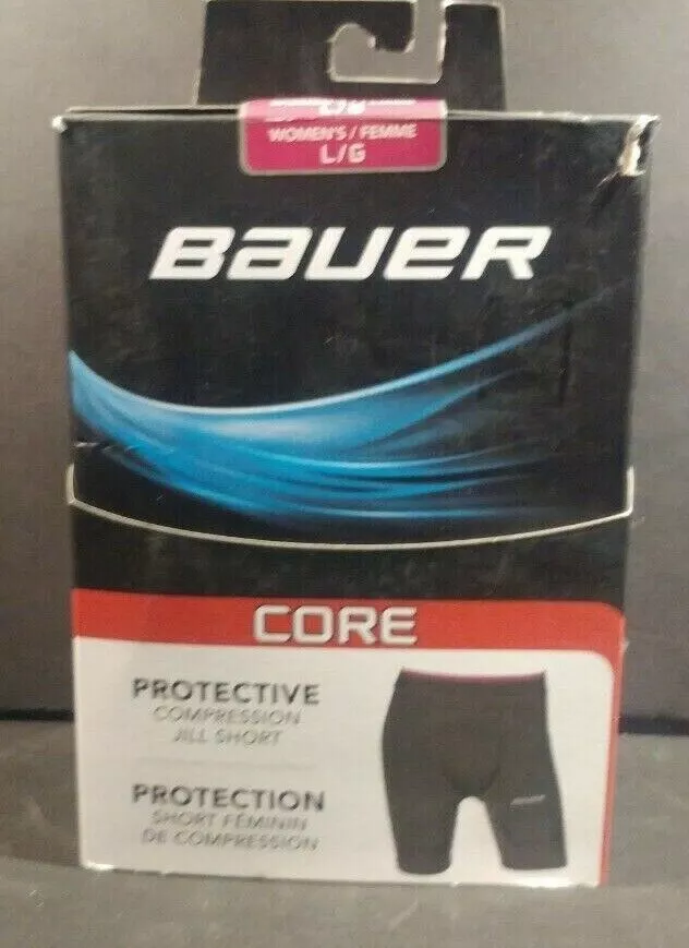 Bauer Compression Women's Hockey Jill Shorts PROTECTIVE FREE SHIP