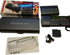 INNOVATIONS Electronic Hand Held INTERPRETER Complete With Case Manual Box CIB