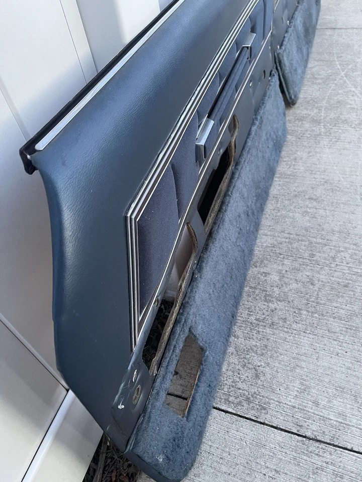 Paneles de puerta Thunderbird 1977-1979 Blue Diamond Jubilee 1978 moldura Ford LH RH 78 Foto 4 de 4