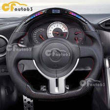 Carbon Fiber Led Steering Wheel For Toyota 86 Gt86 Subaru Brz Scion Fr-s 12-15