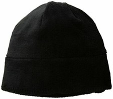 White Sierra Youth Cozy Beanie, Black, Large/X-Large
