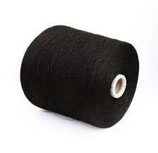 Hemp / bamboo yarn on cone, lace weight yarn for knitting, weaving and crochet