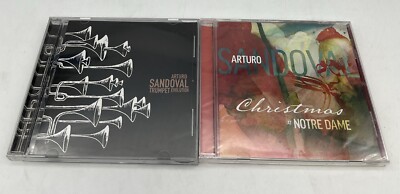 Arturo Sandoval Trumpet Evolution - Christmas At Notre Dame Audio CD Lot Of 2