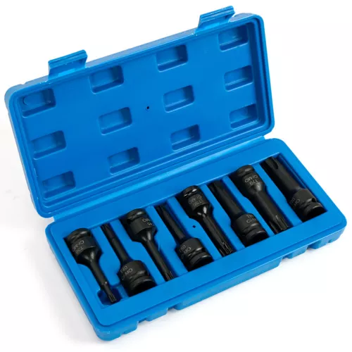 8X 1/2'' Drive Torx Deep Impact Metric Socket Bits Set Repair Tool T30-T80 AUS - Picture 9 of 9