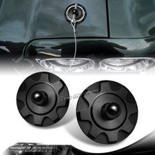 Black Jdm Aluminum Hardware Bonnet Racing Hood Pin Lock Appearance Kit Universal Black Jdm Aluminum Hardware Bonnet Racing Hood Pin Lock Appearance Kit Universal