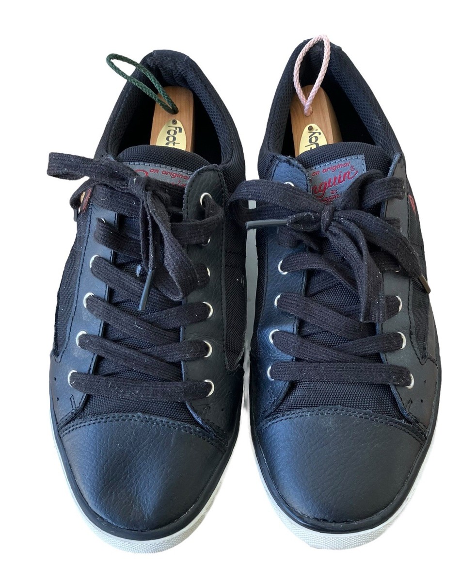 Original Penguin Munsingwear Black Mission Sneakers Mens' sz