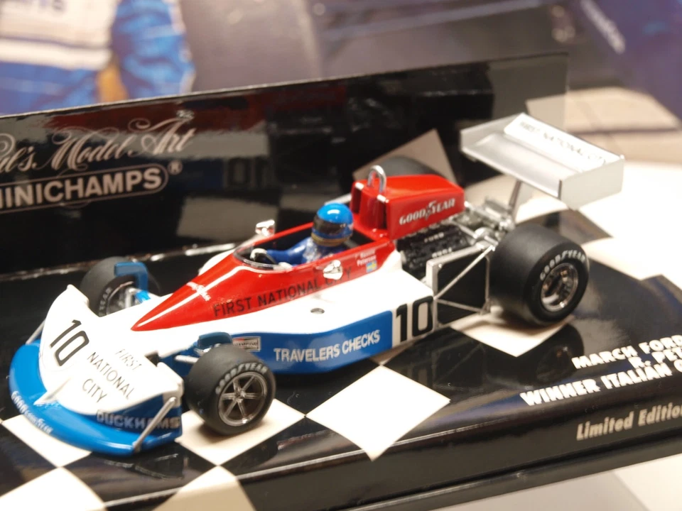 MINICHAMPS /F1 - 1976 MARCH FORD 761 - RONNIE PETERSON  - 1/43 SCALE MODEL CAR - Image 2 of 4