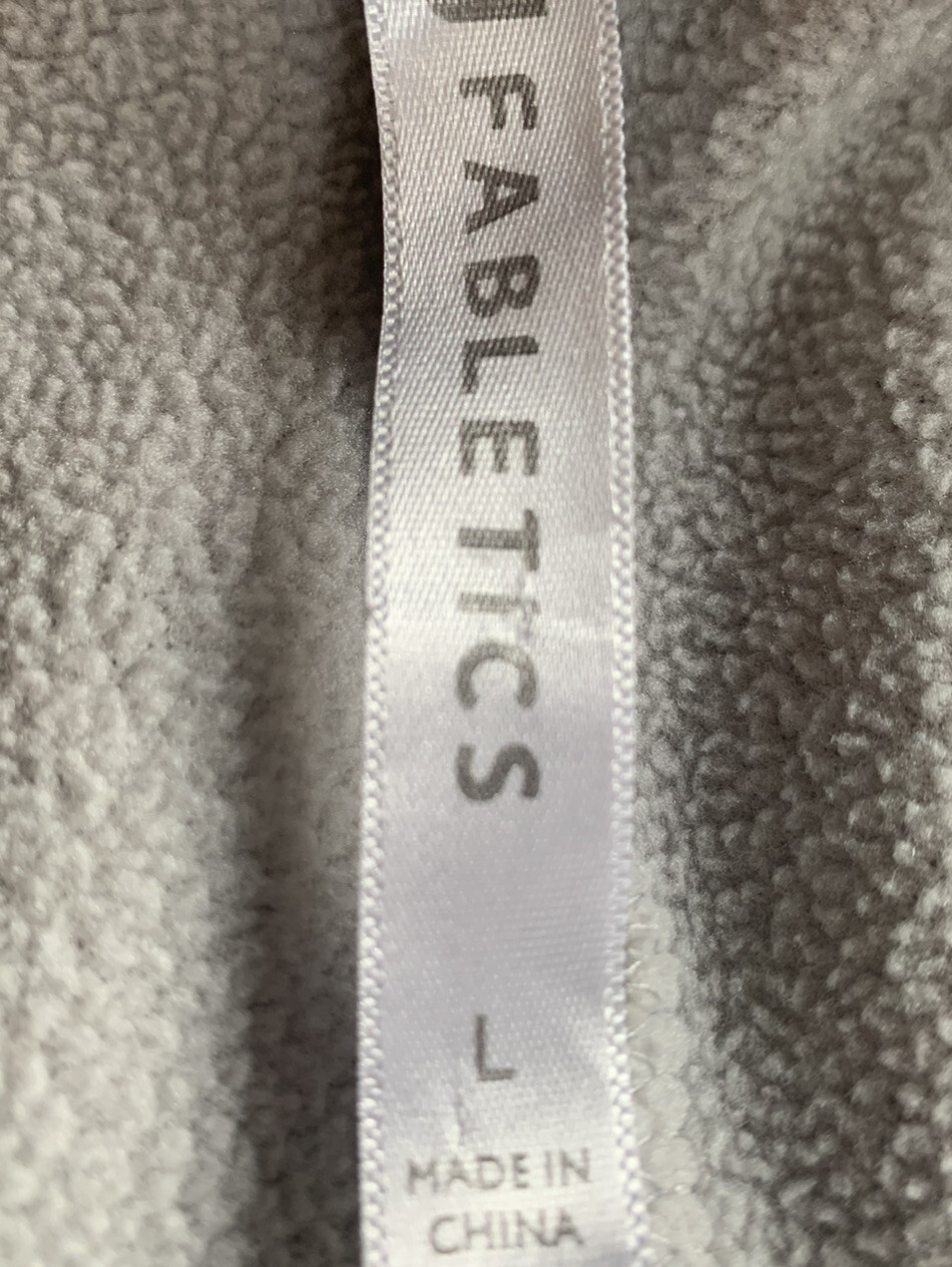 Fabletics Sage Open Jacket Coat Drawstring Sz L - image 7