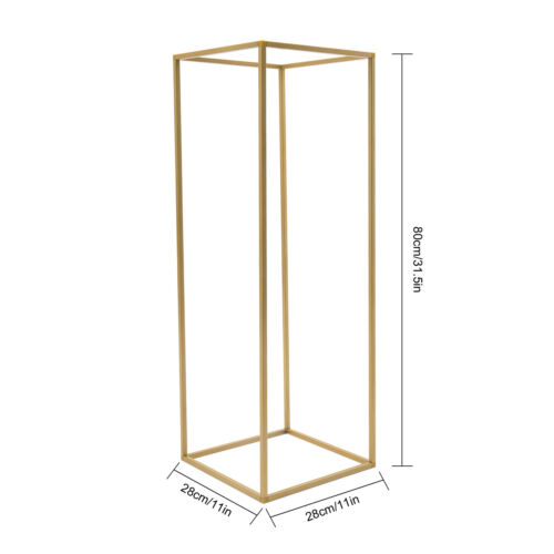 5Pcs Gold Wedding Flower Stand Metal Wedding Flower Vase for Party/Events Decor - Picture 10 of 24