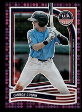 2024 Panini Stars & Stripes CANNON GOLDIN PURPLE 33/99 #186