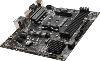 MSI PRO B550M-P GEN3 AM4 mATX MB 4xDDR4 3xPCIE 1xM.1 HDMI 1 DVI RAID LAN 4xSATAI