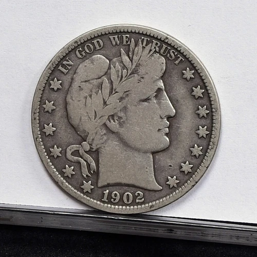 1902 Barber Half Dollar - Fine (#59225-L)