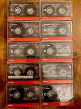 Lot: 10 VTG TDK D 60 Cassettes