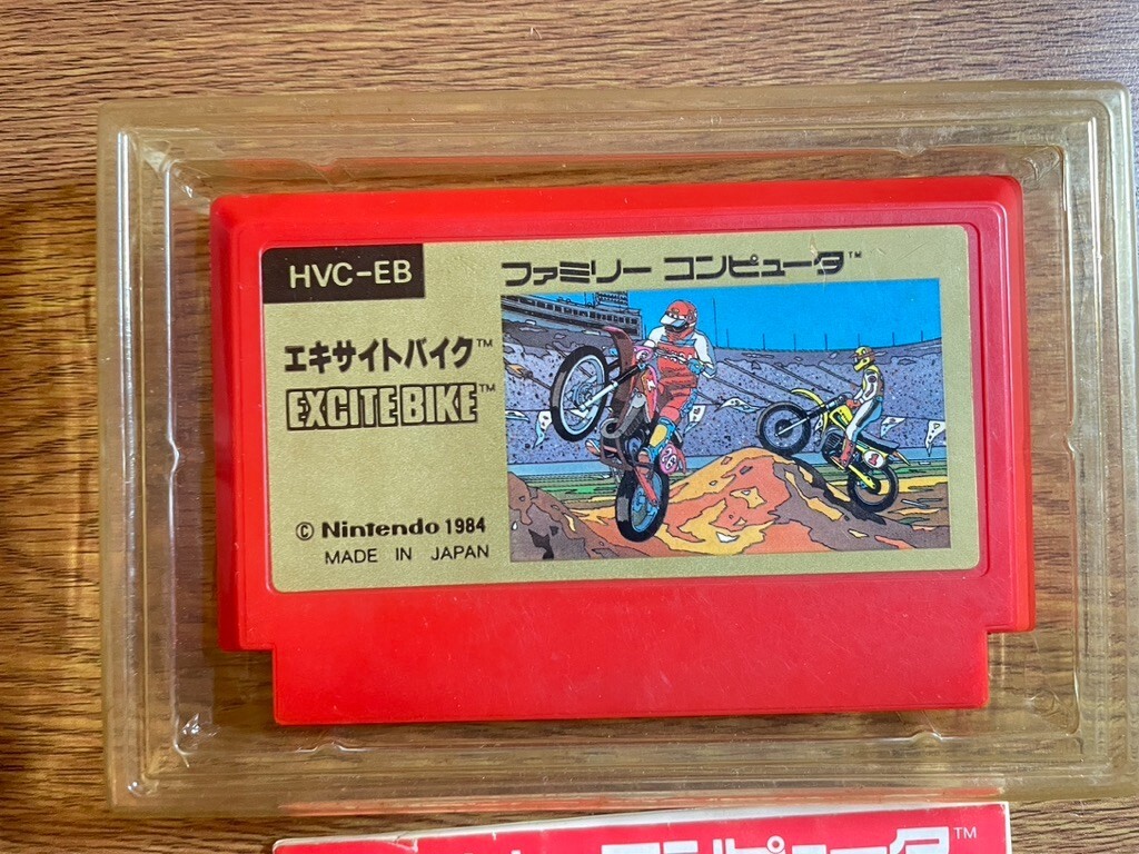 NITTEN NFS-400 播種機 本体 Excitebike NES Famicom Nintendo Japan NTSC-J 1984 Racing