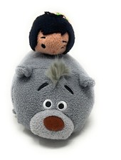 Disney Tsum Tsum Mowgli  Baloo Jungle Book plush subscription set