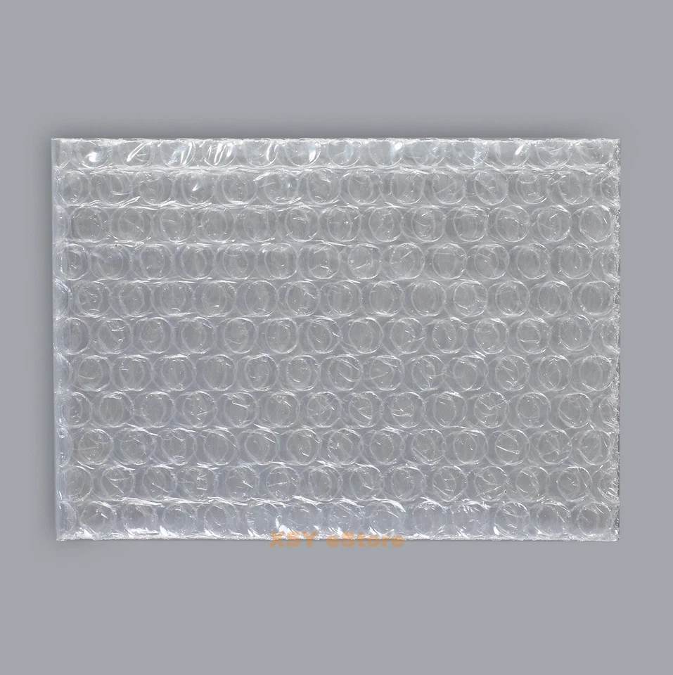 Large Quantity Clear Bubble Bags (2.5-7.5) x (3-12) Inch Plastic Packaging Pouch - Image 4 of 4