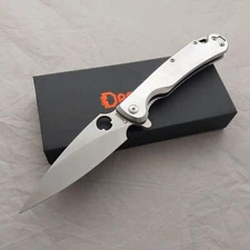 Daggerr Knives Sting Framelock Stainless Folding D2 Steel Pocket Knife F22FSS