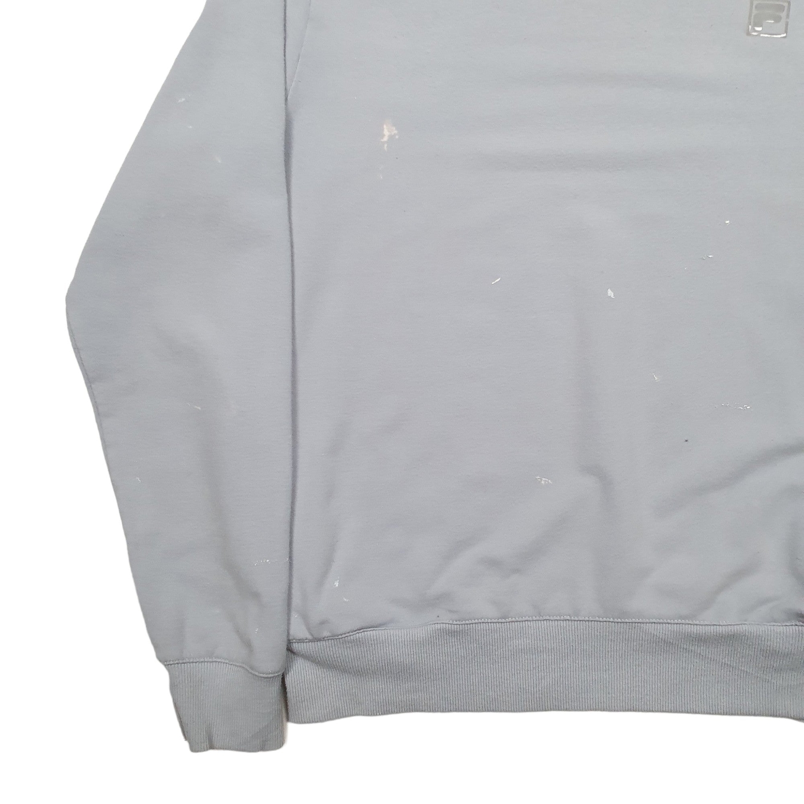 FILA Crewneck Cotton Blend Jumper Sweatshirt Mens M image 3