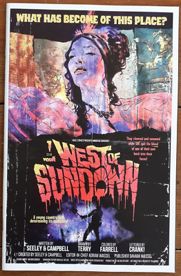 WEST OF SUNDOWN #1, VAULT COMICS, APRIL 2022, VF