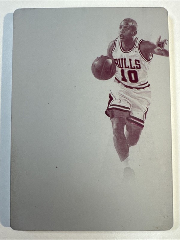 2017-18 Panini Flawless B.J. Armstrong Logoman Auto Magenta Printing Plate #1/1
