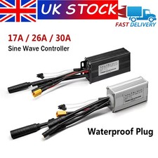 24V/36V/48V 17A 26A 30A 3-Mode Sine Wave Controller for Ebike 350W-1000W Motor