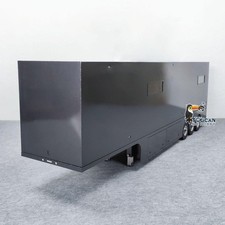 2in1 1:14 Metal 3 Axles Container Semi-trailer For Rc Tractor Truck Vehicle