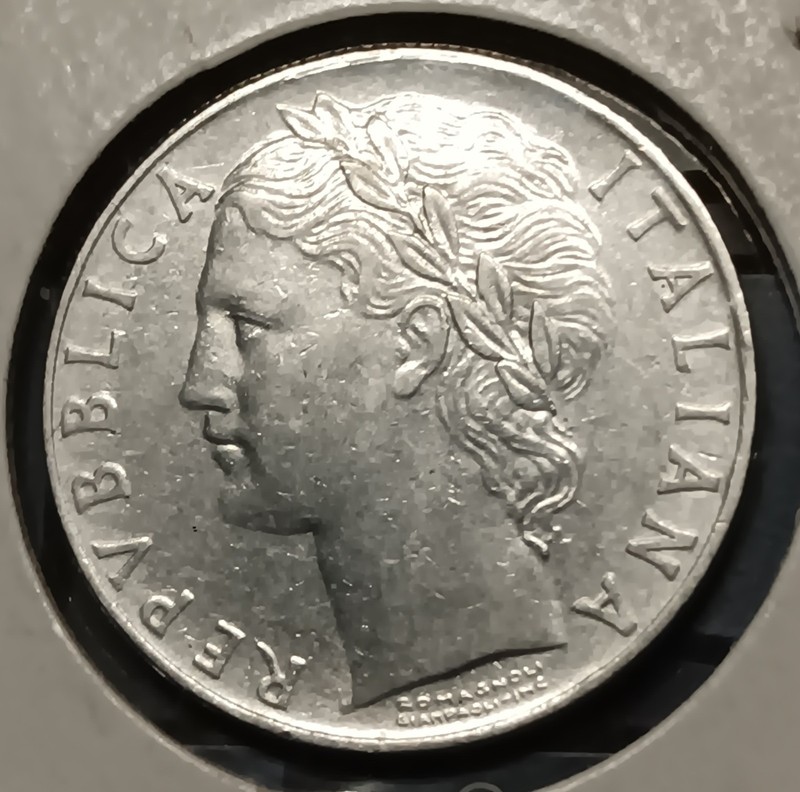 1957 Italy 100 Lira Lire Appears Uncirculated Beautiful Coin