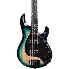 Ernie Ball Music Man StingRay Special 5 HH 5-String Bass Guitar Mean Blue Burst