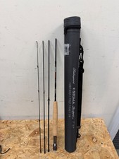 FLY TROUT FISHING TACKLE- SHAKESPEARE SIGMA SUPRA 7ft 4 Piece 3wt FLY ROD & CASE