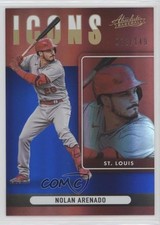 2022 Panini Absolute Icons Spectrum Blue 73/149 Nolan Arenado #I-15 s3g
