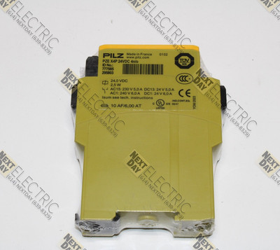 Pilz, PZE X4P 24VDC 4n/o, 777585, Safety Relay Expansion Module Contact
